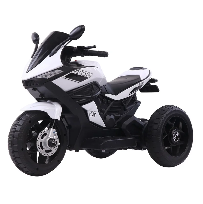 Electric Car Bike for Kids - 3 Wheel Motorcycle with Parental Remote