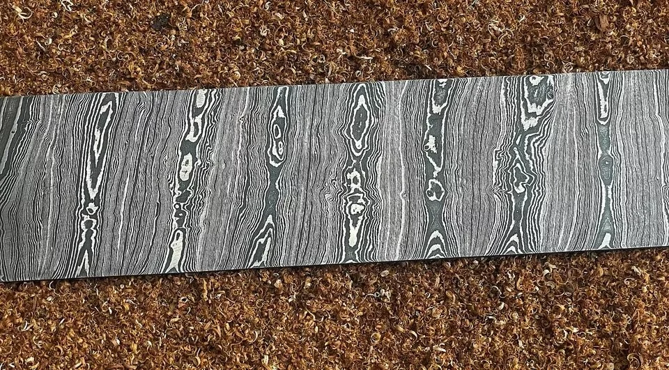 Высокое качество ручной работы по индивидуальному заказу из дамасской стали пустой Заготовка Нож из дамасской стали пустой заготовка для изготовления ювелирных изделий ножи