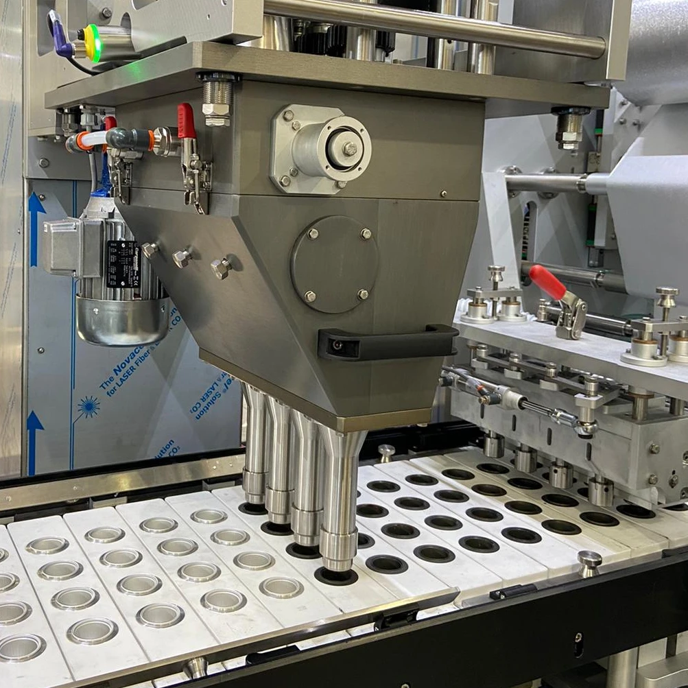 Coffee Capsules Filling Sealing Machine Capsules automatic manual rotary