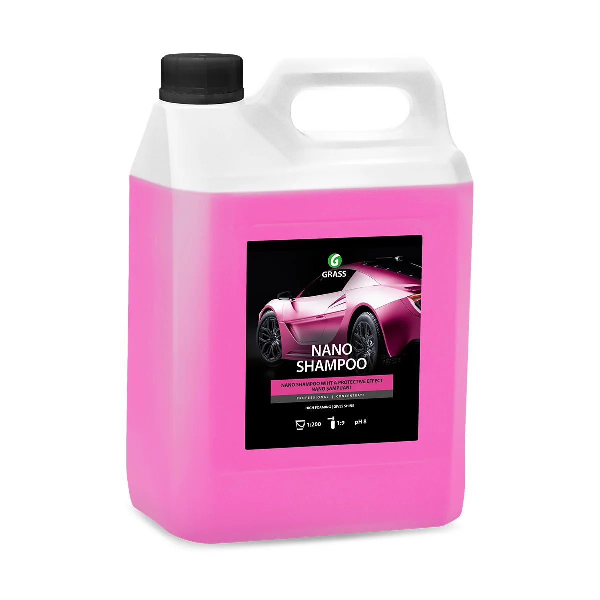 Nano Shampoo for washing cars high-foam detergent good cleaning and paint protection