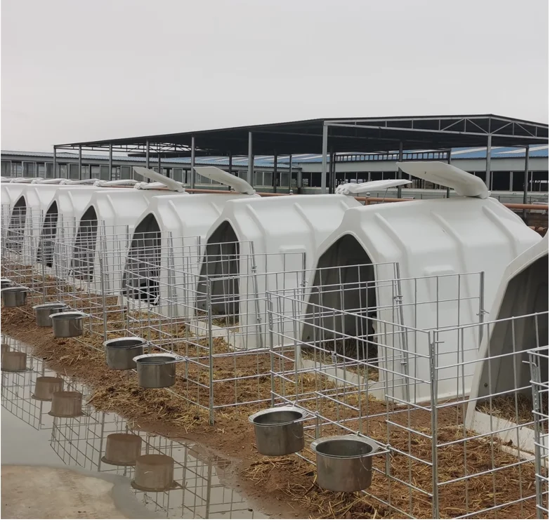 Молочная Ферма пастбище индивидуальный дом для голени ручка крупного рогатого скота корпус
