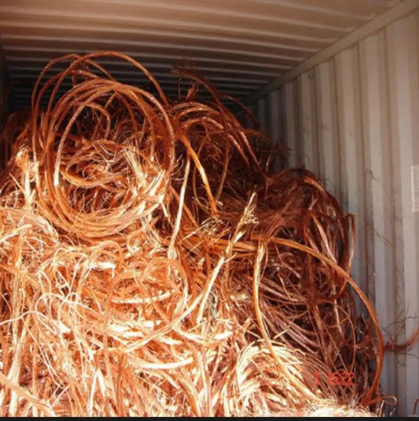 High Quality Copper Wire Scrap 99.9% Supply Industrial Metal Mill Berry Copper Scrap Wire Red Copper