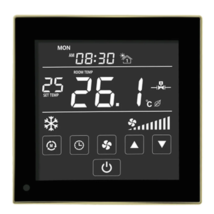 Customized OEM ODM The Smart Thermostat  Heat Cool Temperature Control Board PCBA with Bluetooth for RV Fresh Air System