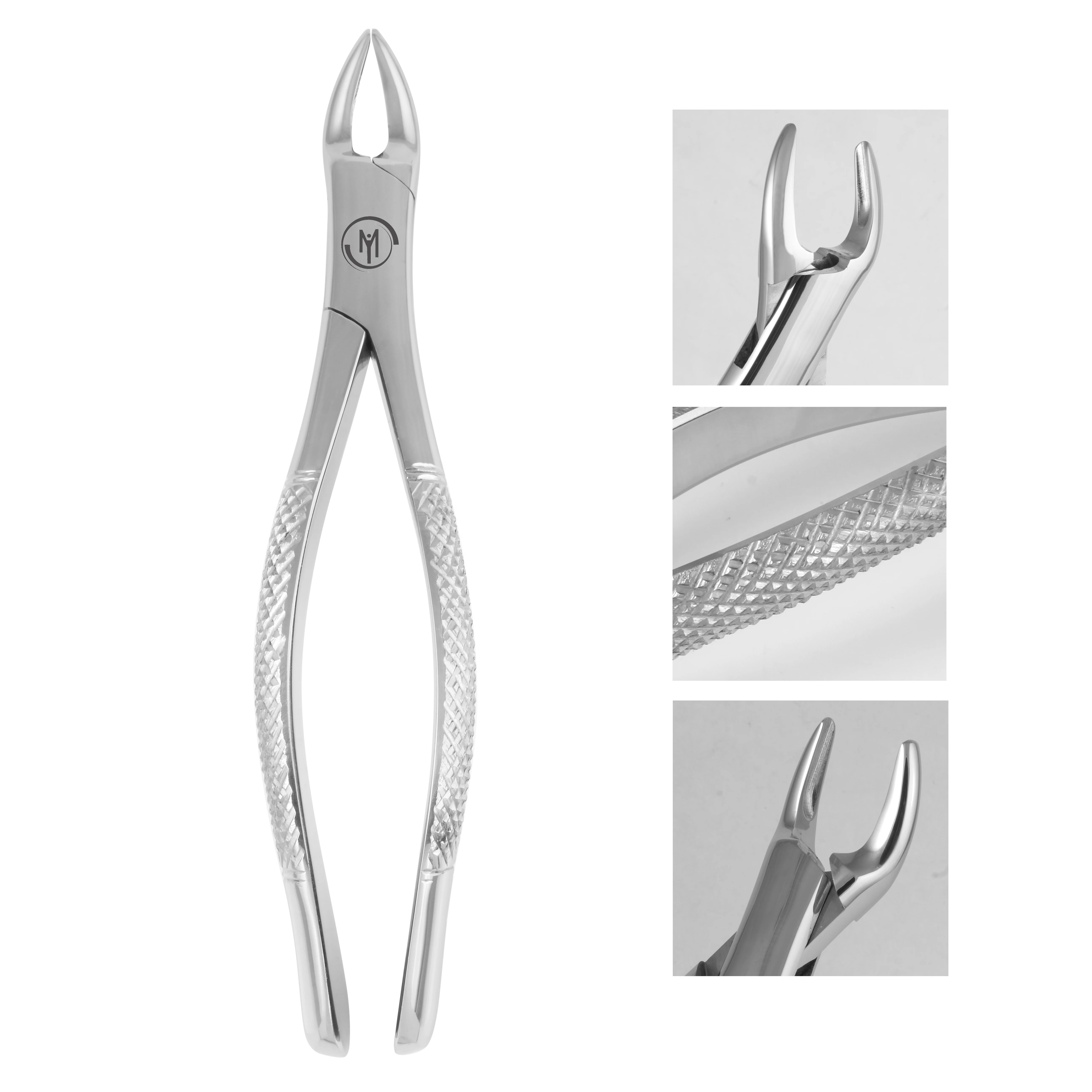 Dental Surgical Instruments Reusable Stainless Steel Tooth Extraction Forceps Manual Dental Tooth Extracting Forceps