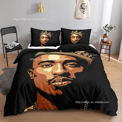 Michael Jackson 3D famous music figure design printed duvet cover brand King Bedding Set