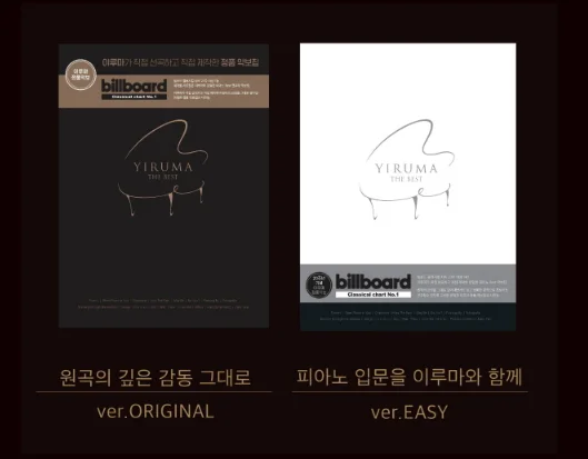 Yiruma The Best Easy Piano Book Korean Famous Popular
