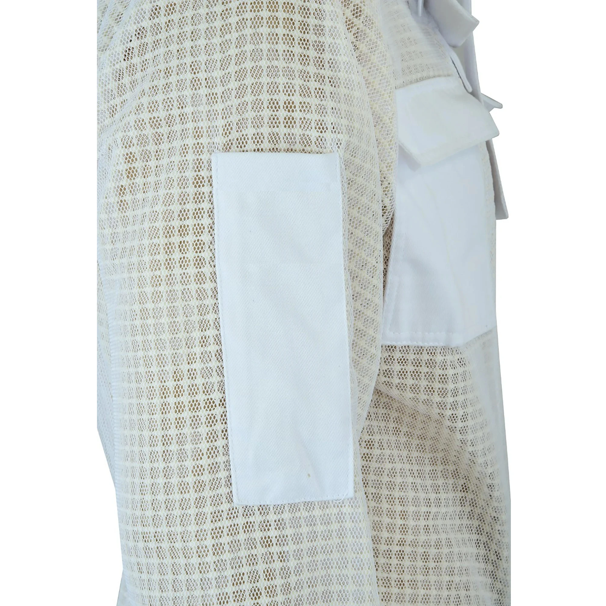 Coffee Color Cotton Beekeeper Protective Suits With Mesh Bee Breathable Suit Honey Bee Suits Unisex Smock Protective Coverall