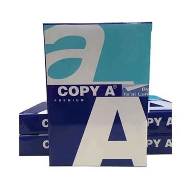 100% Wood Pulp 80gsm A4 Copy Paper 70 GSM / 80 GSM - Super White a4 paper for sale-Double A A4