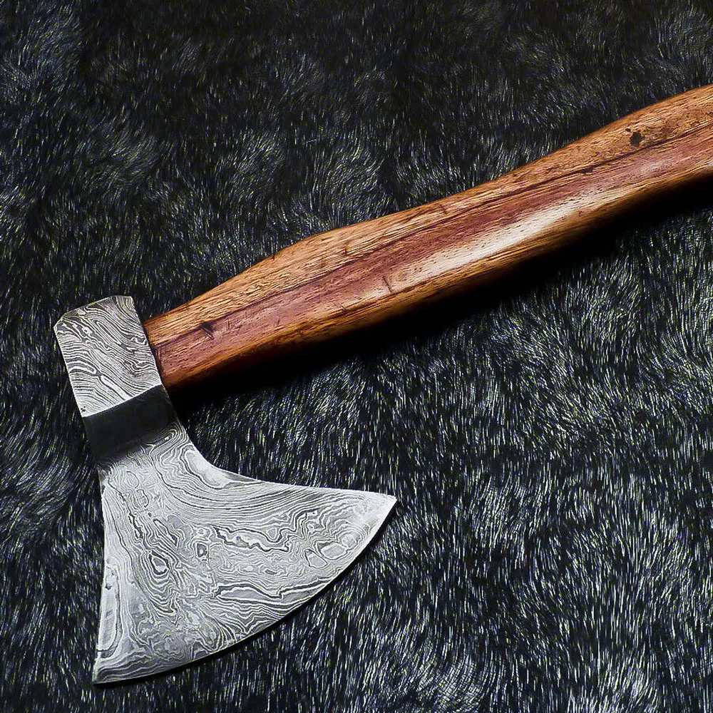 New Arrival Handmade Damascus Steel Axe WithBest Design High Quality Damascus Axe For Sale best selling