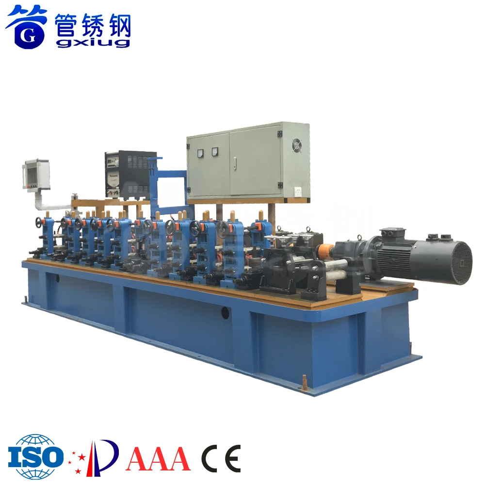 GXG Technology Gold Suppliers Stainless Steel Industrial Pipe Welding Machine Used For Production Water Tubes