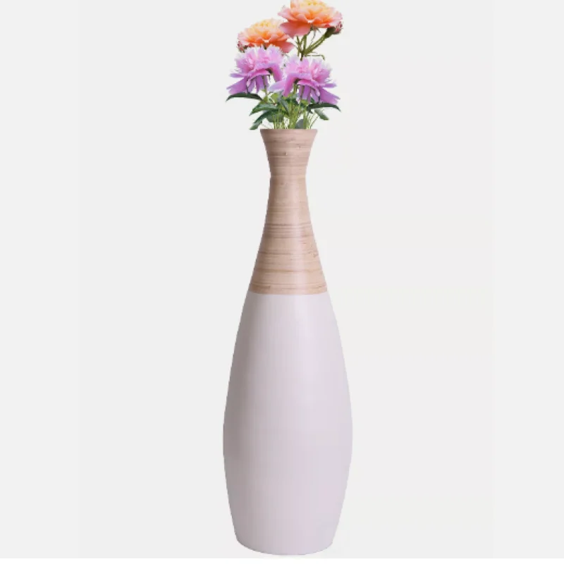 Bamboo vase For decor Flower Vase Indoor For Home Decor EU market from Exporter Vietnam