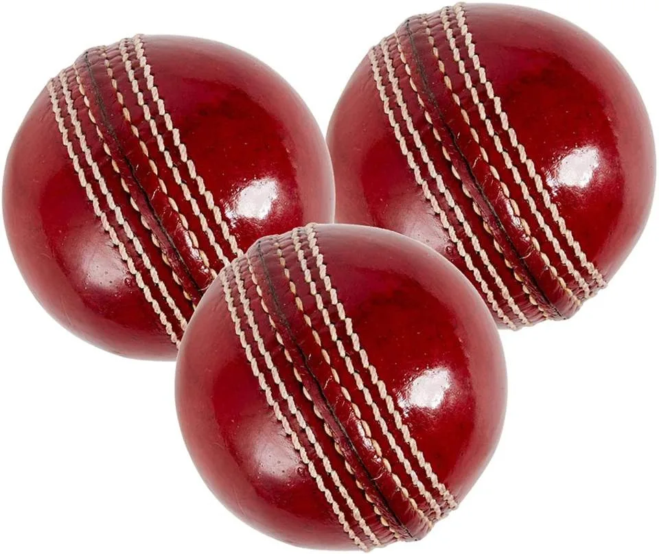 Cricket International Hard Ball Cricket Leather Balls Accept Custom Logo Top Quality League Cricket Ball
