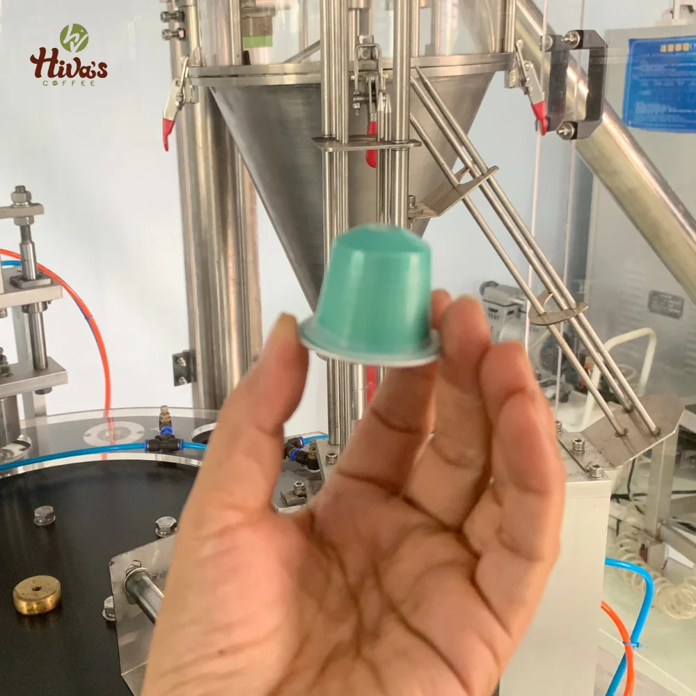 Direct factory Coffee Compatible Nespresso Capsule High value OEM Blend Arabica Robusta balance aftertaste Ready to Export