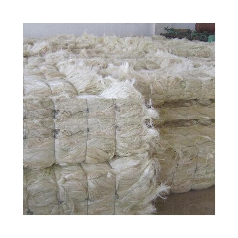 Wholesale High Quality 100% Natural Raw Sisal Fiber All grade 100-120cm Cheap For Sisal Products & Industrial Use From Indonesia