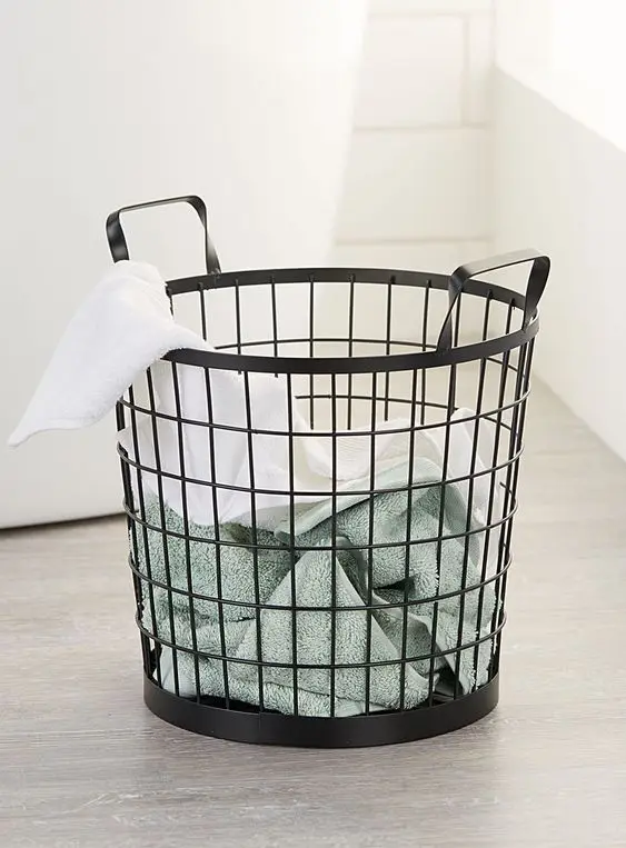 Top Selling Set Of Beverage Baskets Set Eco Friendly Metal Classical Style Custom Color Storage Baskets Basket Made In India