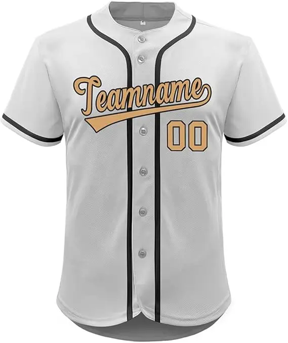 new Custom Baseball Jersey Stitched Personalized Baseball Shirts Sports Uniform for Men Women Boy high quality