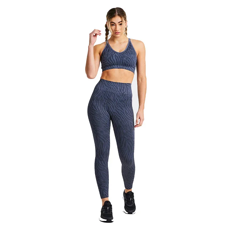 ODM services Reasonable price Latest style Best quality new model Custom make  Women  2Pcs Seamless Yoga Set