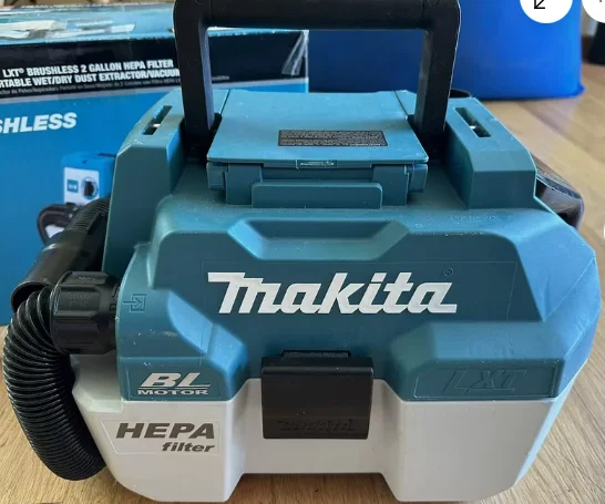 Новый Герметичный для оригинального производителя MakitaS XCV08Z 18 В X2 LXT 2,1 Г HEPA сухой пыли-вакуумные пилы (только инструмент) Новый