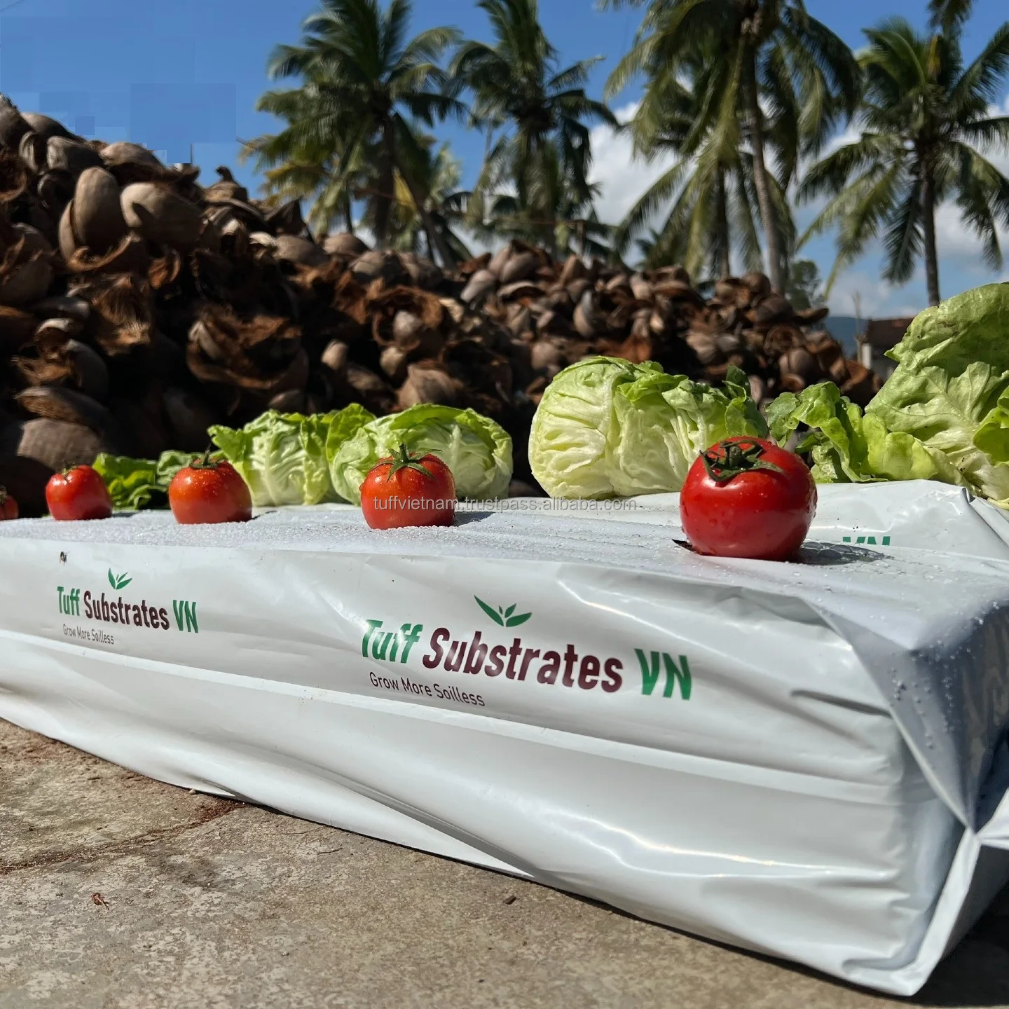 Garden supplies Nordic style Cocopeat Growbag 28L Tuff Brand Manufacturer Good Price Low MOQ Hot Sell From Vietnam Agriculture