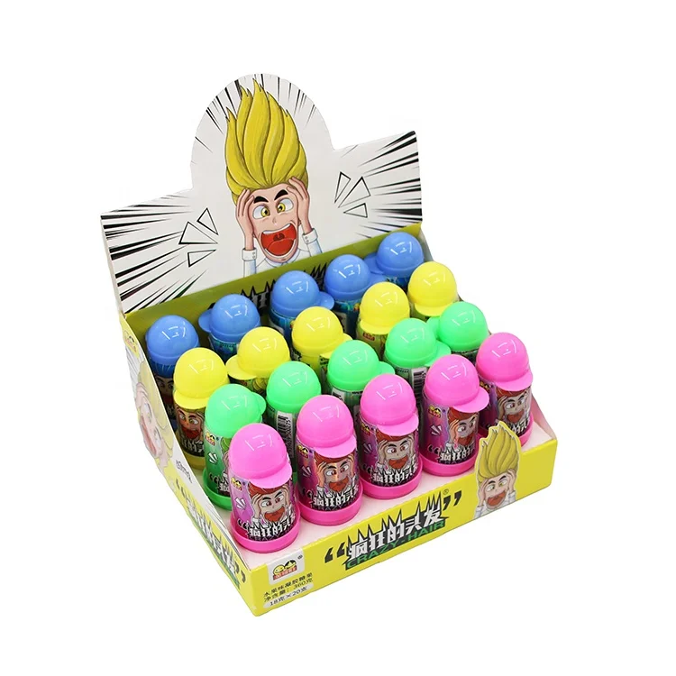 Gel Liquid Candy Crazy Hair Rotatable Creative Sweet from manufacturer