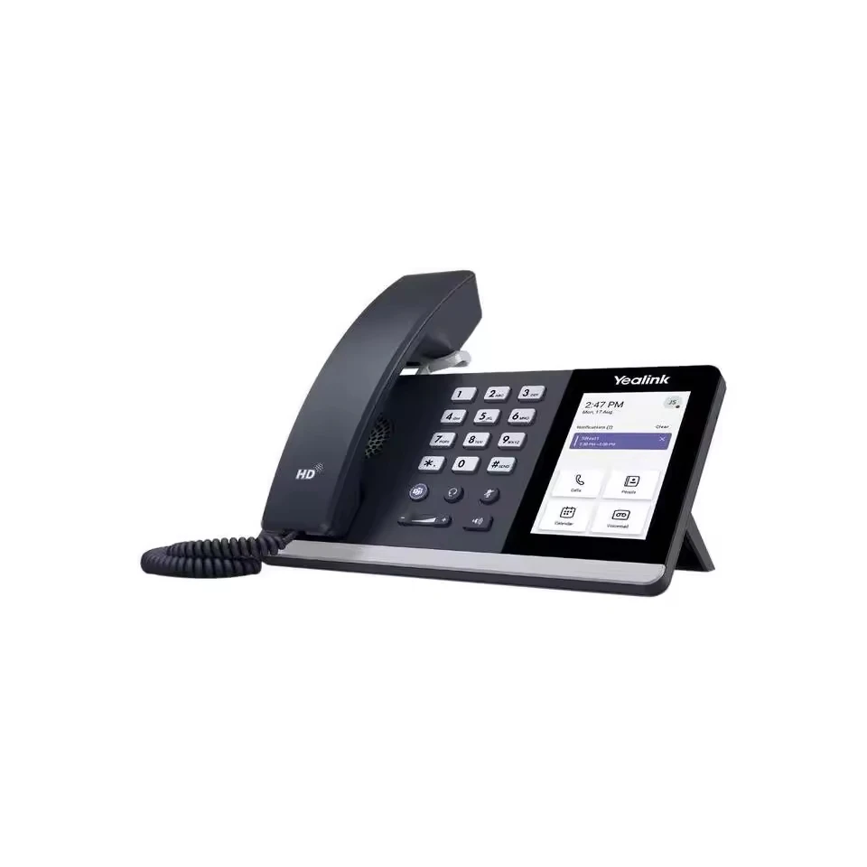 YEALIINK MP54 Teams - 1301198, Microsoft Phone, Touch Screen, Optimal HD audio, Noise Proof, Teams Button, Wi-Fi, Bluetooth