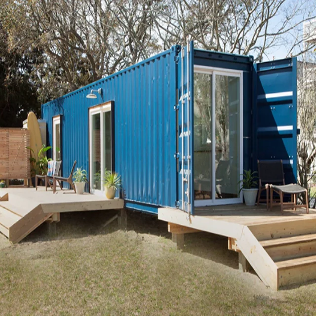 Luxury house prefabricated homes 1 bathroom 1 bedroom for sale /modular container home houses for hotel