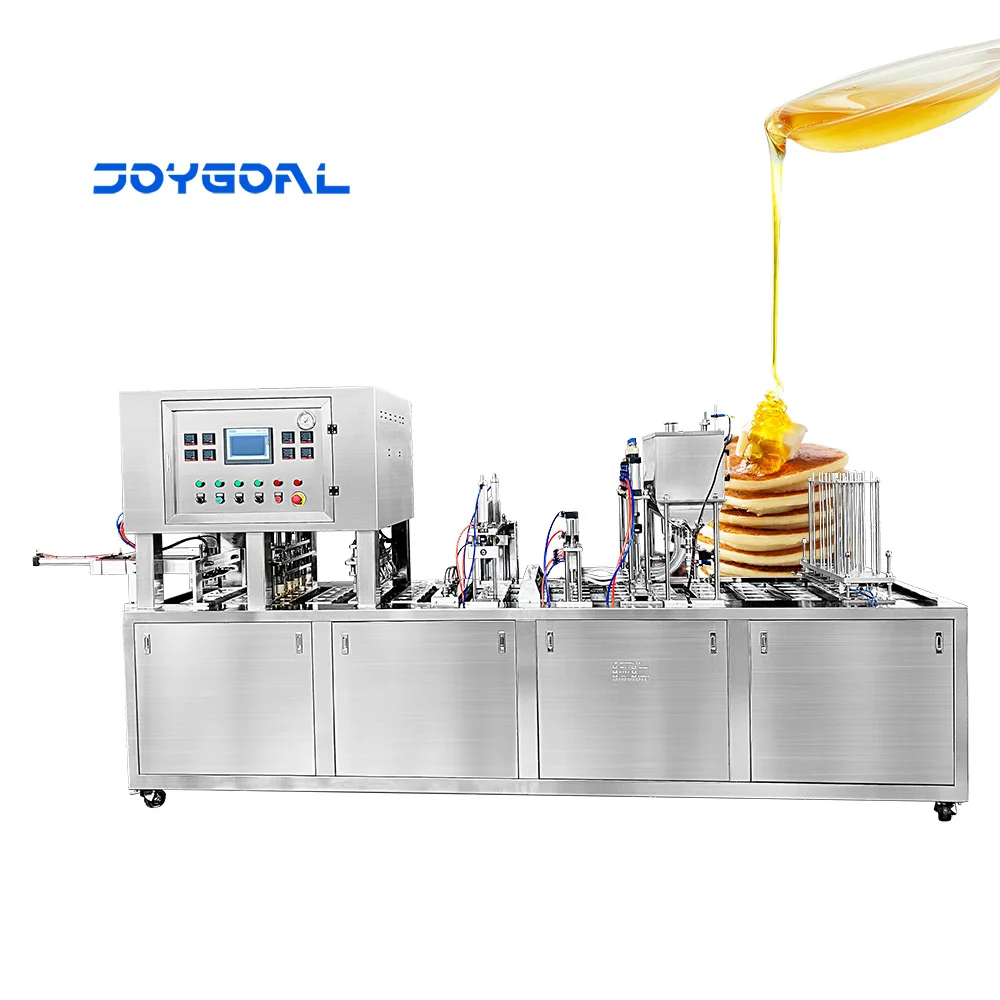 10 gram honey spoon filling and sealing machine with pillow packing machine
