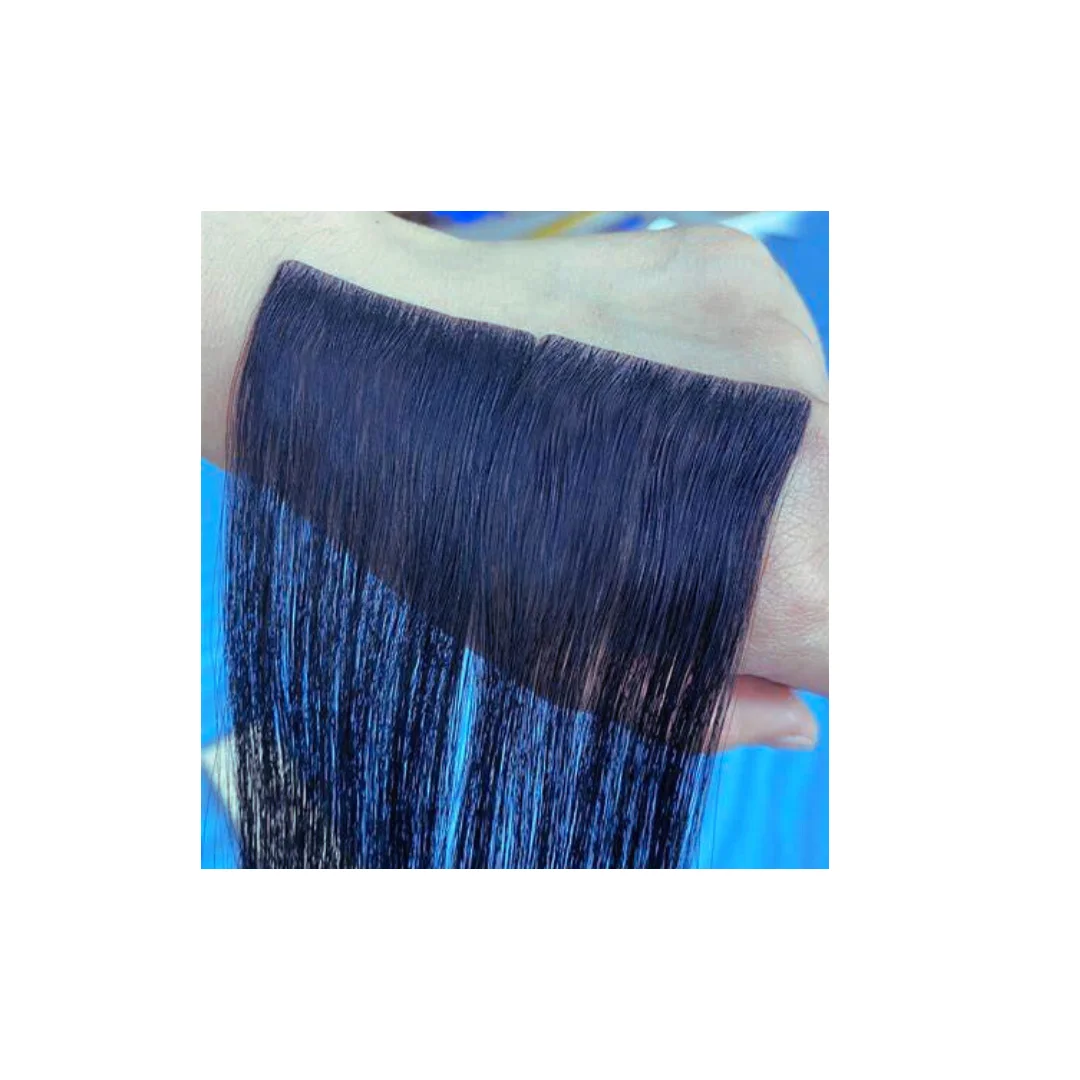 Invisible Seamless Tape Hair Top Quality Russian Cuticle Hair Extensions Injectable Tape Fiber Hair Extensions