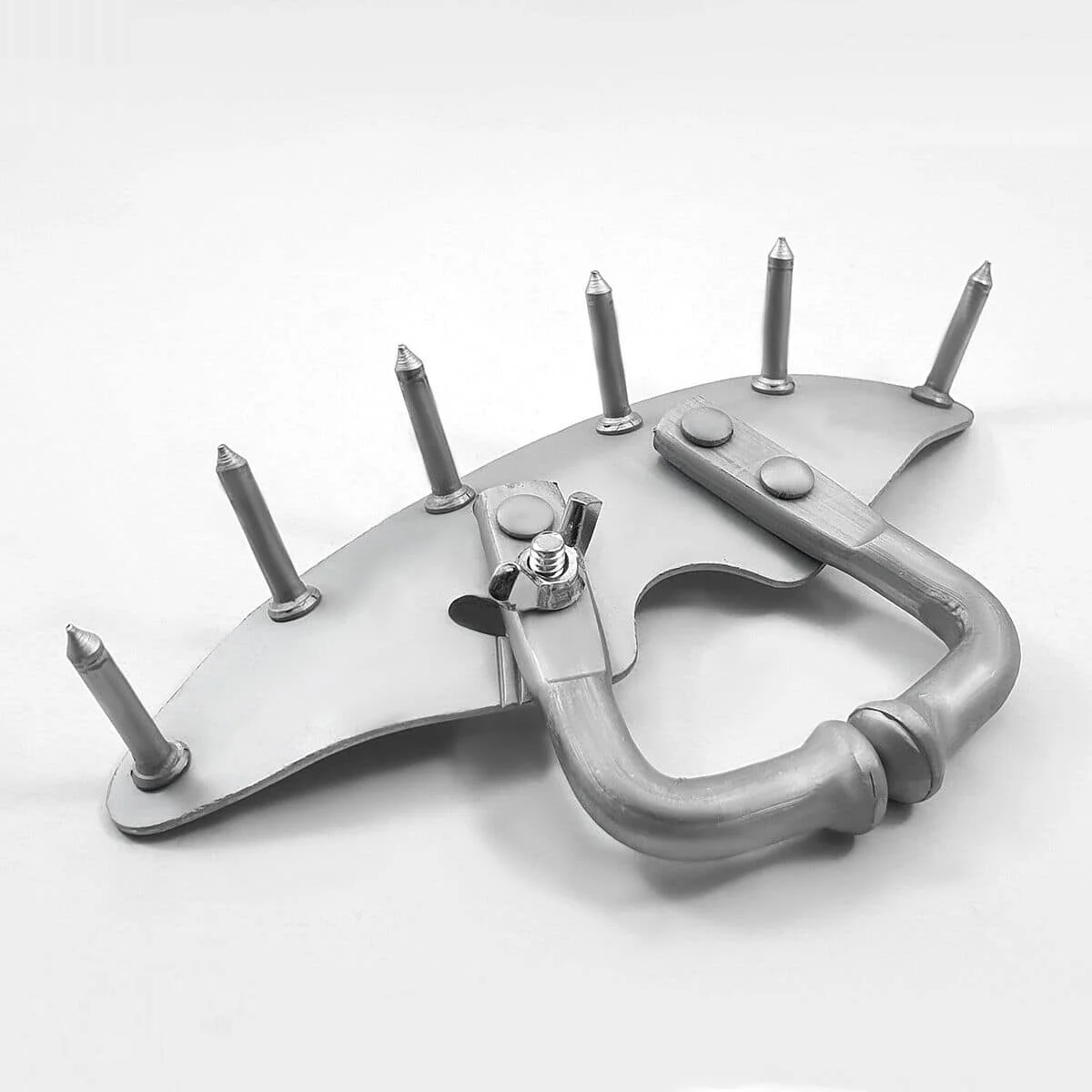 Veterinary Milk Suction Back Spiked Cattle Farming Cow Sheep Aluminum Calf Weaner | Milk Sucking Preventer Cow Sheep Silver Calf