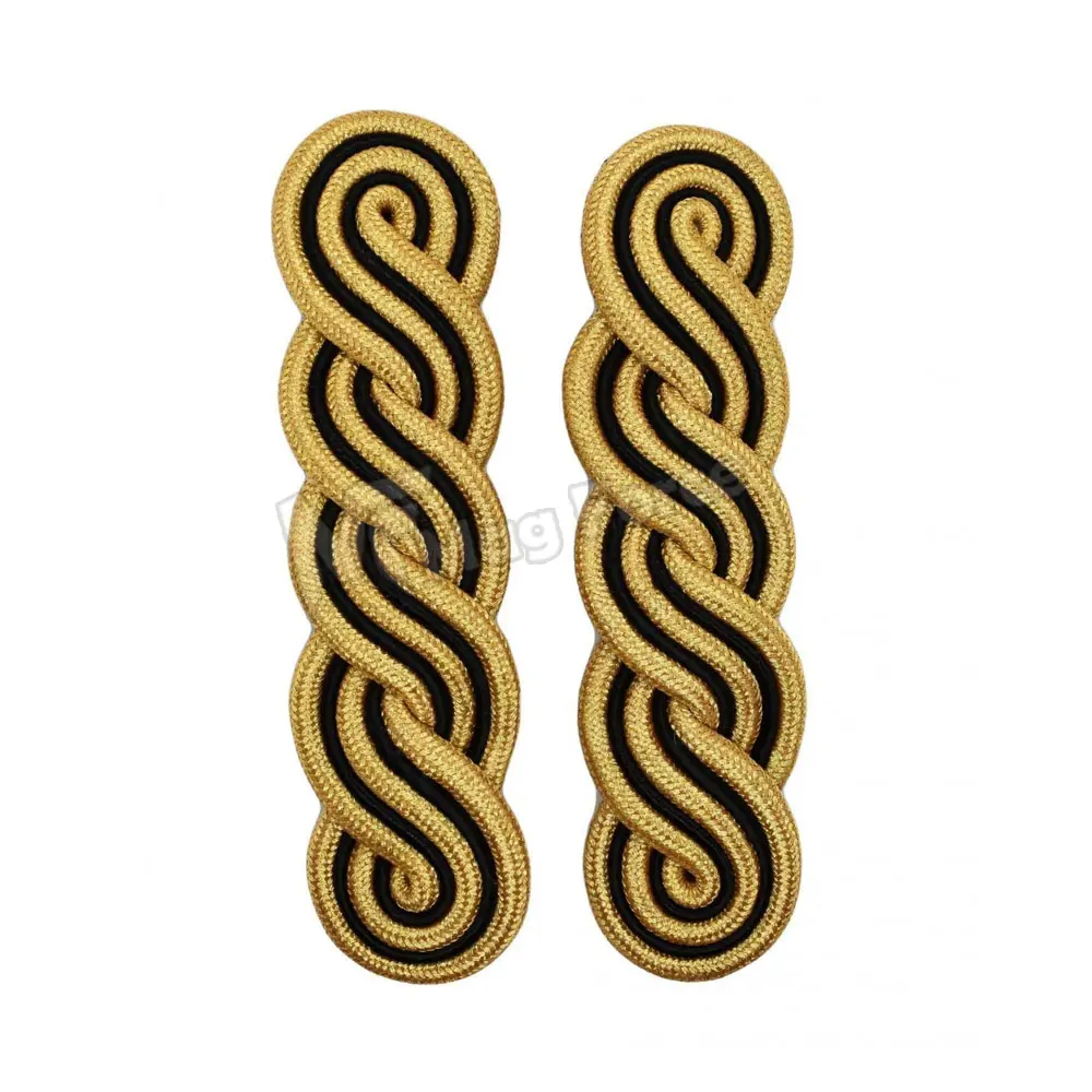 Top Quality Epaulette Shoulder Board High Quality Hand Made Uniform Accessories Shoulder Boards