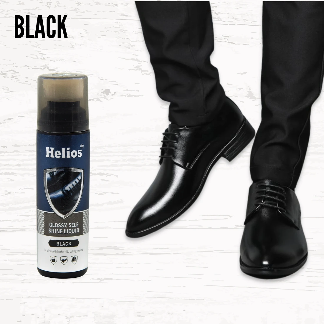 New Latest Customised Made In India Shoe Shiner Glossy Self Shiner For Leather Shoes For Export In Wholesale Price