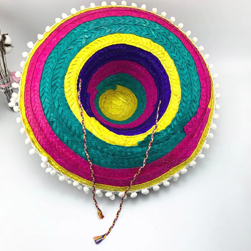 Top selling items Mexican Hats Sombrero Party Hats Straw Hat for Festival Holiday Handwoven Wholesale from Vietnam