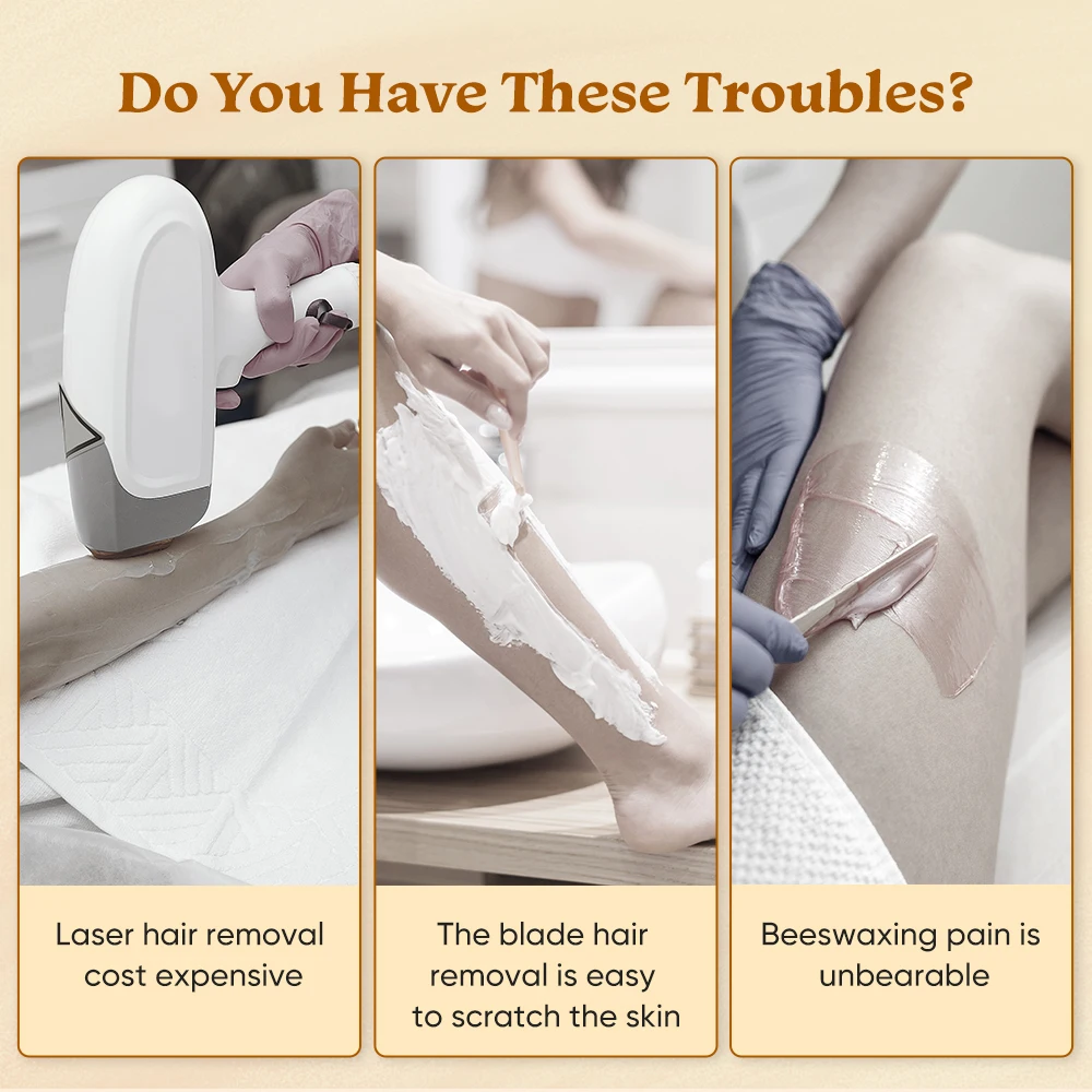 Reusable Hair Eraser Stone Epilator Removal Crystal Hair Remover for Women and Men