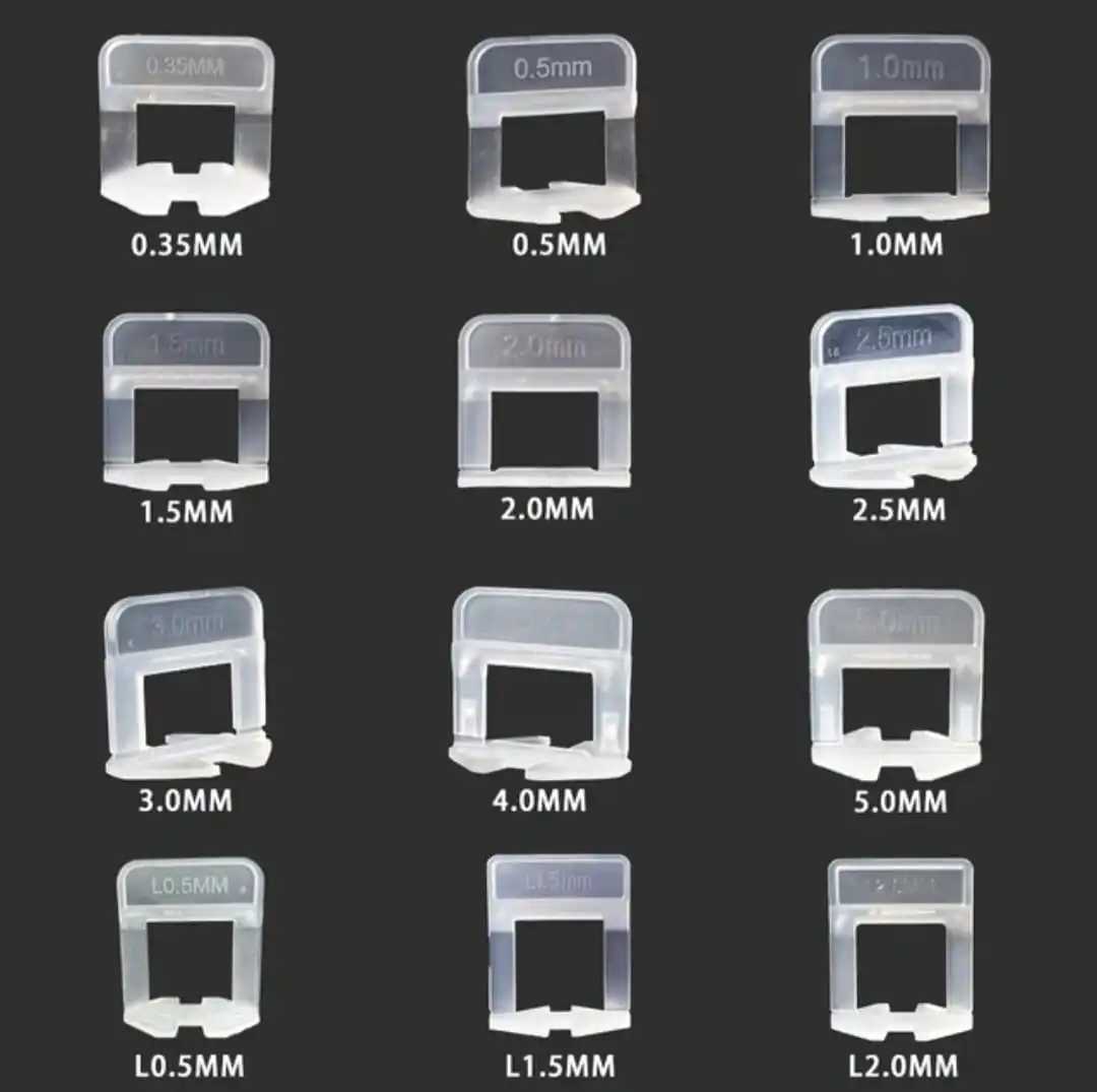 Professional Tile Leveling System with Reusable Caps Tile Leveling Kit with Clips and Wedges