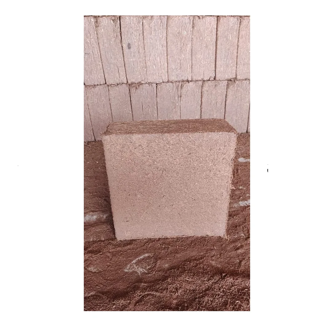 High Quality Coconut Coir Peat Cocopeat From Coconut Husk Best Soil Coco Peat Block Export From Indonesia
