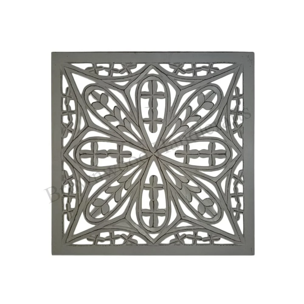 High Demanding MDF Wood Hand Carved Artistic Wall Decorative Panel | Indian Handicrafts Wooden Interior Decor Wall Hanging Panel