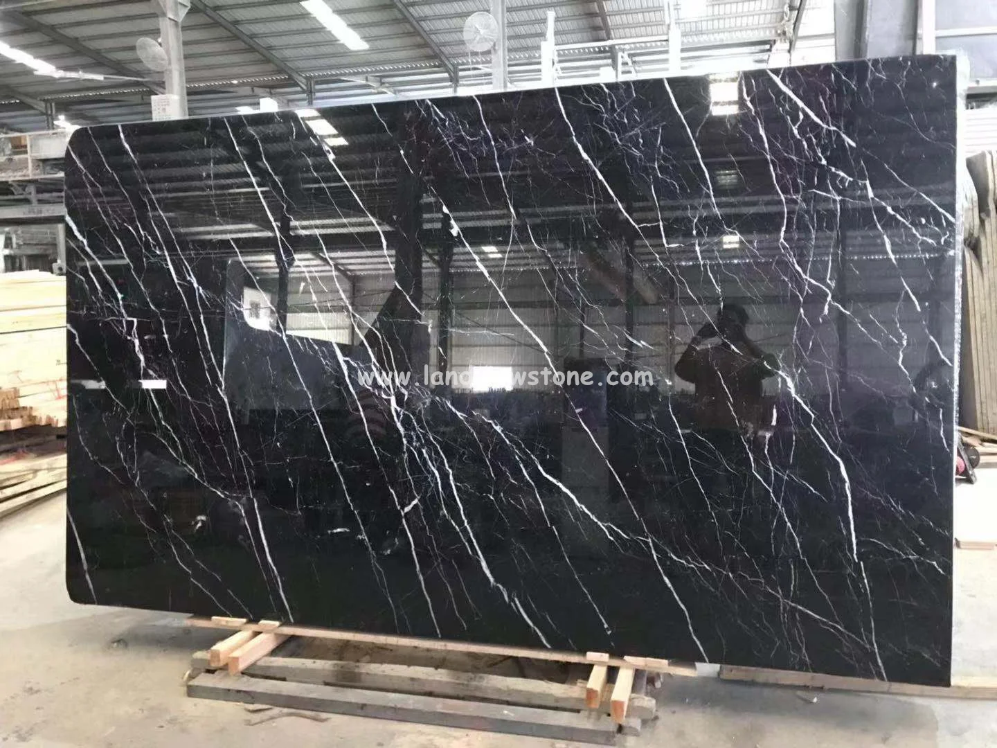 Night Sky Marble Nero Marquina Marble Kitchen and Bathroom Countertop