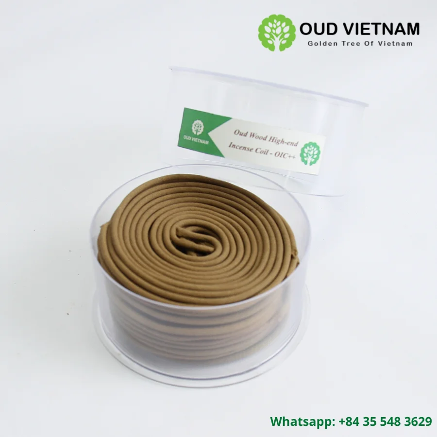 Vietnam High Quality Agar OUD Wood Incense Stick Coil Shape for Home Decoration Warmy Oudy Fragance