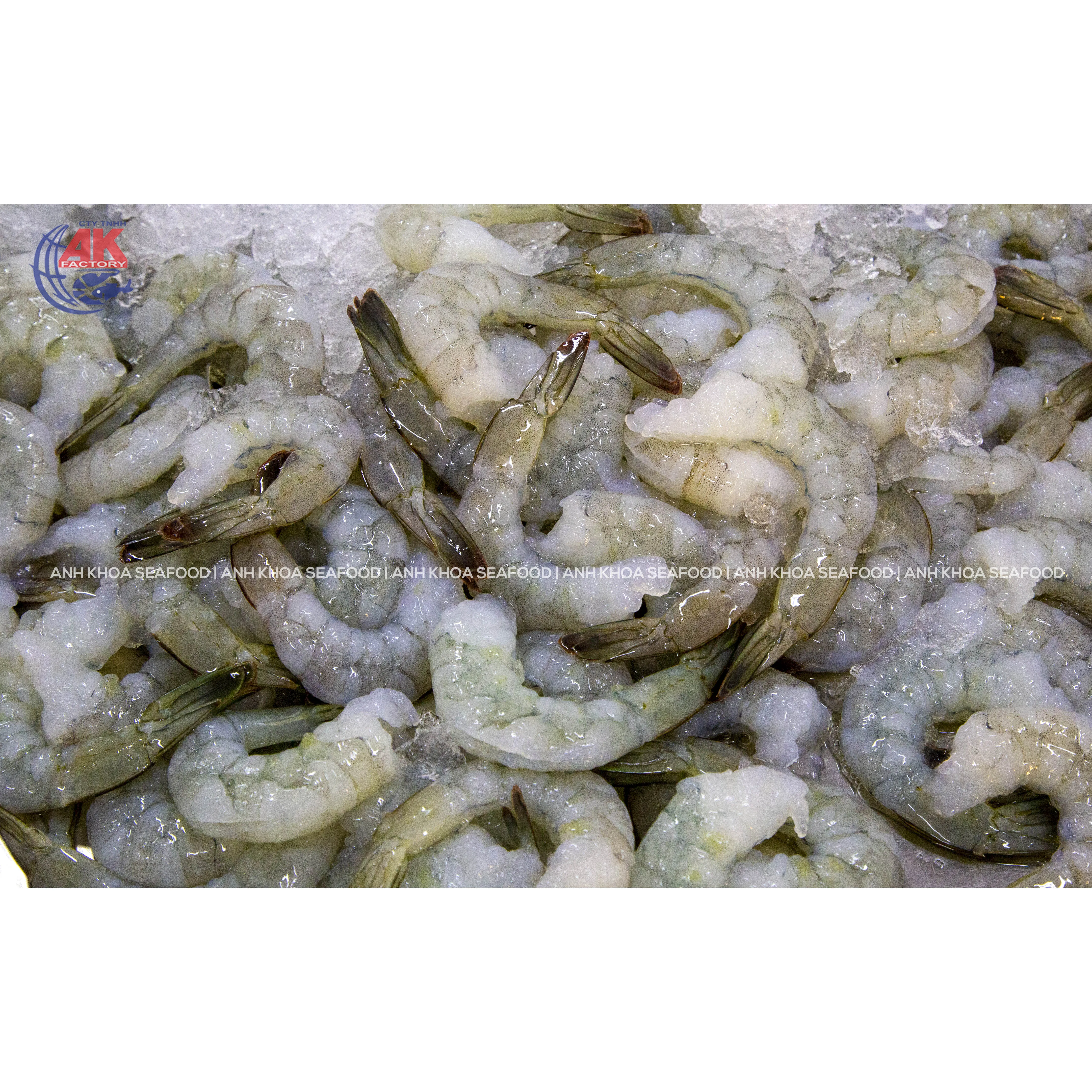 Wholesale Popular Seafood Fresh Vannamei Shrimp Peeled & Deveined Tail On W/PTO Supply Custom Weight Origin From Vietnam