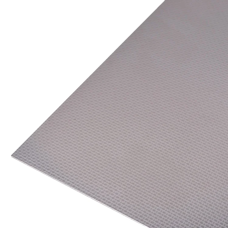 Guangdong 201 Stainless Steel 2B Finish Embossed Pattern Metal Plate for House Interior Manufacturing