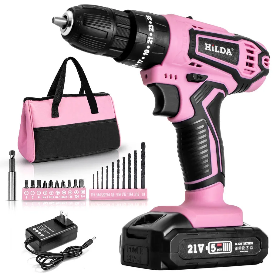 power tools maintenance power screwdriver handheld impact drill 21v brushless motor battery industrial cordless impact drill