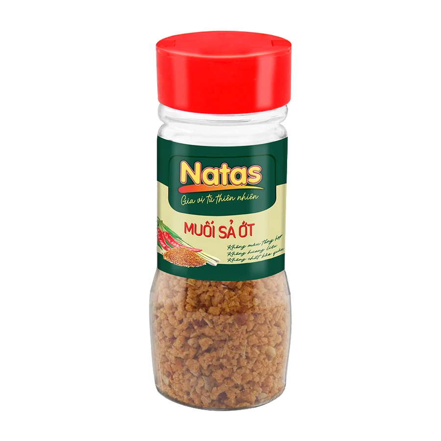 Salt Mix Lemongrass And Chilli Food Ingredient Spice SEA SALT Powder Natural Air Dry No Preservatives Bottle Seasoning Salt