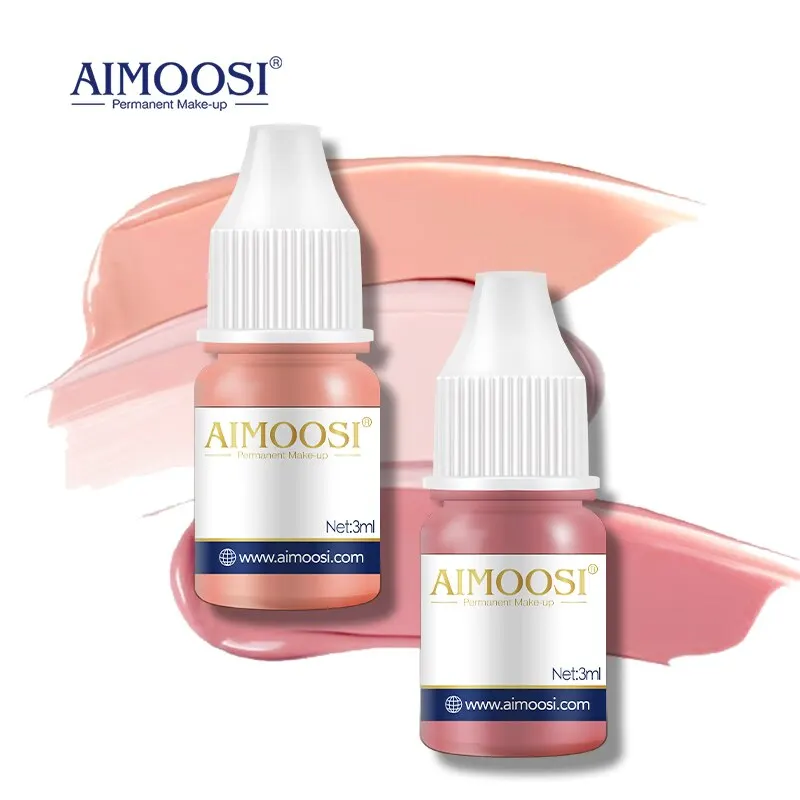 Aimoosi AIMOOSI 3ml Tattoo Microblading Paint Ink Pigment For Semi Permanent Body Art Eyebrows Eyeliner Lips Tint Makeup Supplies