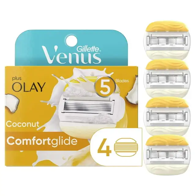 Gillette Venus ComfortGlide кокосовое плюс Олай женский набор бритв с 2 заправками
