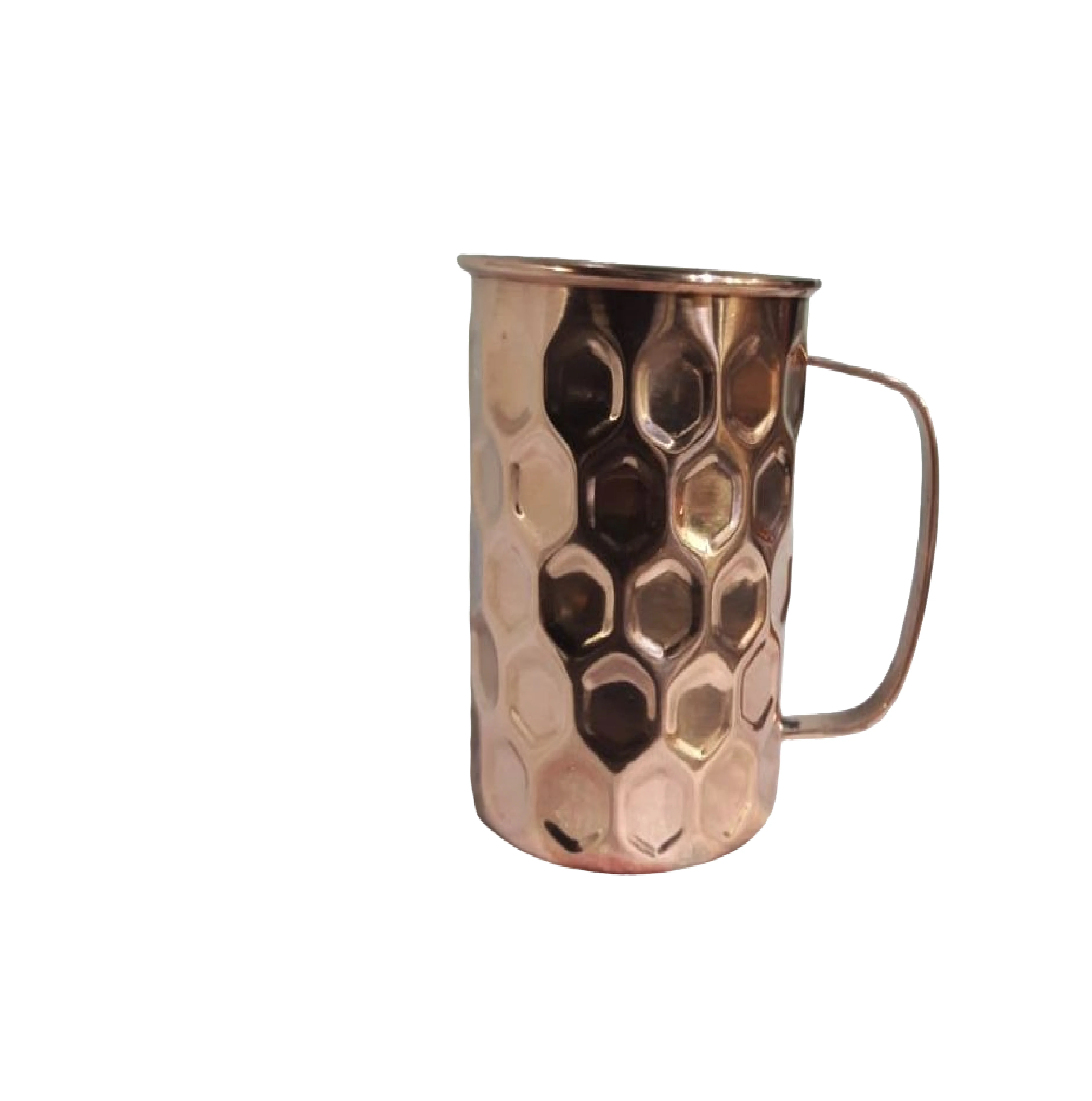 Top Quality Emboss Design Pure Copper Mug At Best Prices Metal Copper Mug Used For At Home Supplier From India
