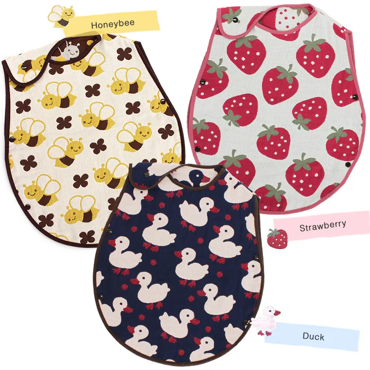 [Wholesale Products] Made in Japan 5-Layered Gauze Baby Baby Swaddle 49cm*40cm 100% Cotton Breathable Low MOQ Rocking Horse