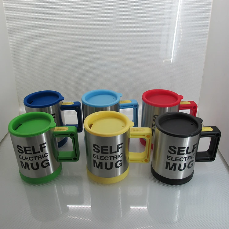 Top Rated Wholesale Supplies Reusable Stirring Milk Coffee Automatic Self Mixing Mug