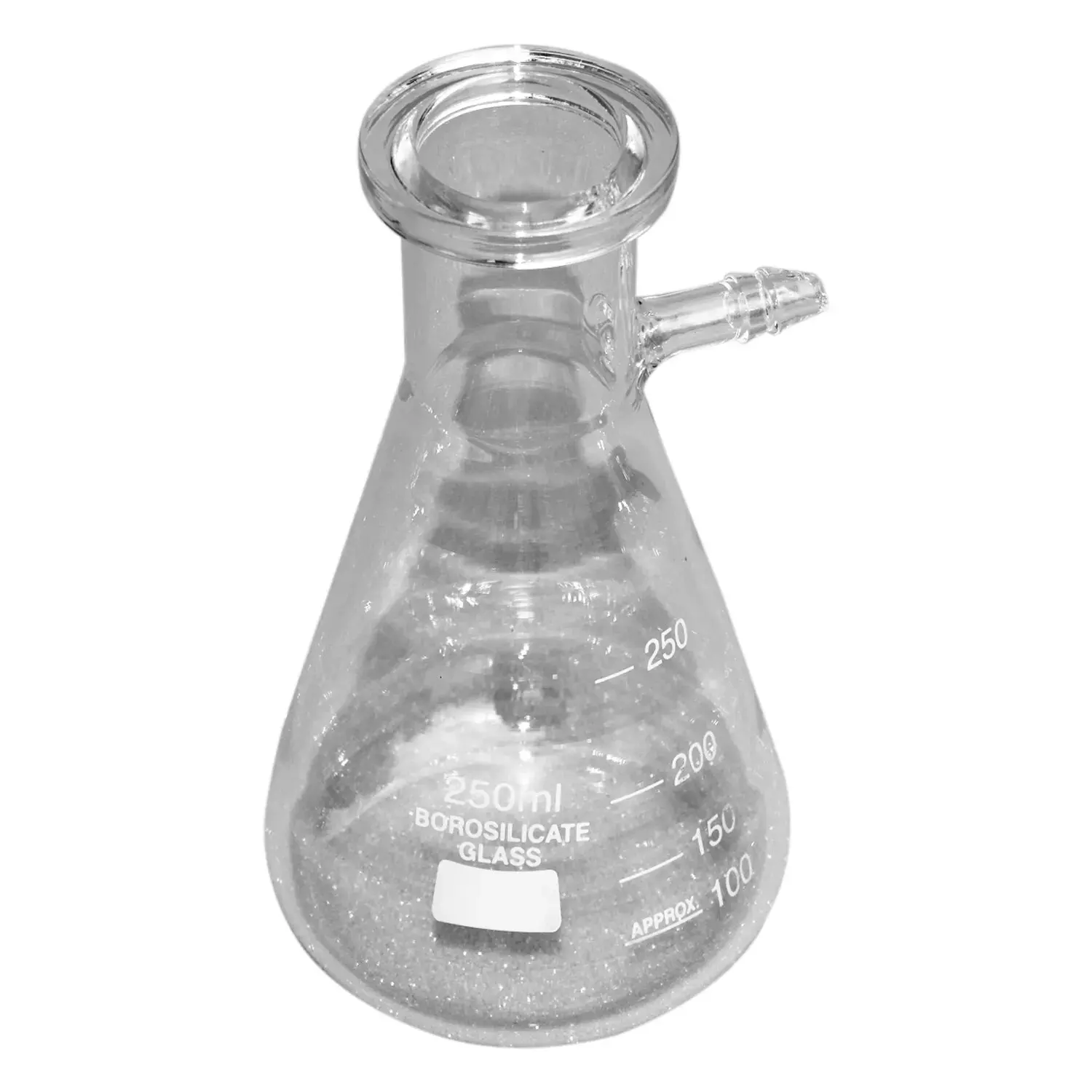 Фильтрующая колба с болтовым горлышком и трубкой, Высококачественная лабораторная стеклянная колба из боросиликатного стекла, колбы Radical
