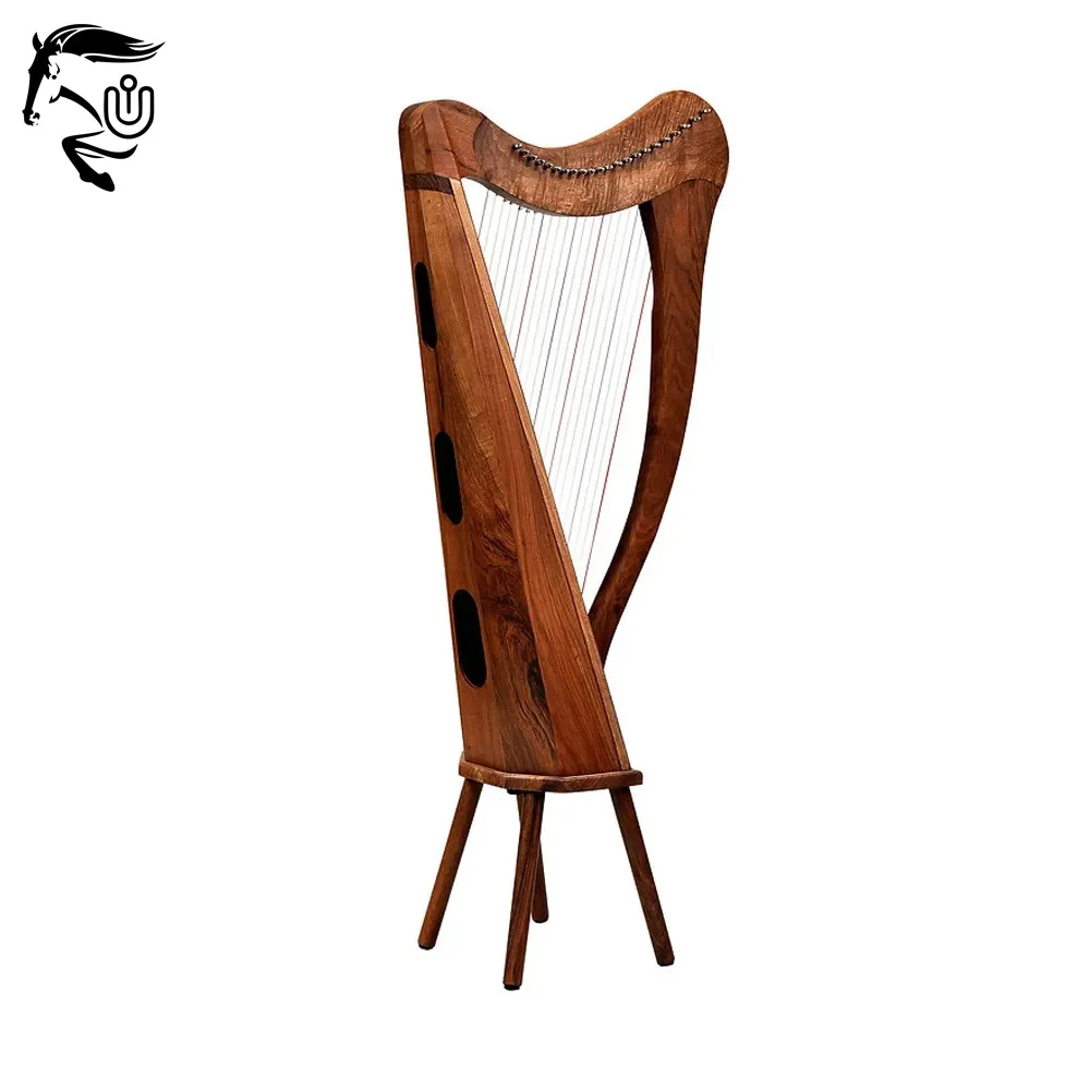 Professional Manufacturer Factory Made Irish Harp Custom Made Best Quality Easy To Use Wooden Irish Harp