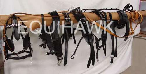 Премиум-качество кожаная лошадь немецкий комплект ремней двойная в комплекте поводки и мягкая подкладка